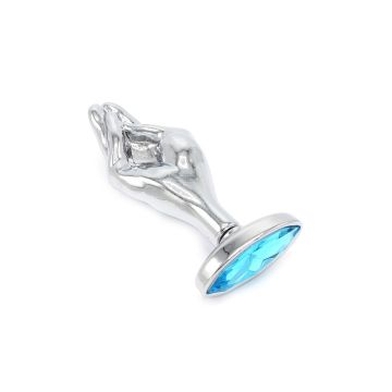 Fist Butplug met Blauwe Steen - L-fist-butplug-met-blauwe-steen-l.jpg