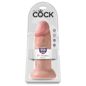 XXL Dildo King Cock Cubby - Huidskleur