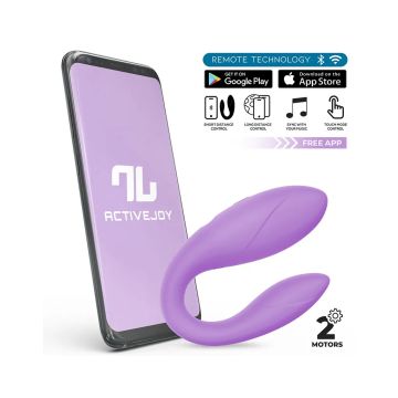 Koppel Toy Vibrator met App - Lila