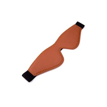 Oogmasker Blaze Elite Cognac Veganistisch Leer - Bruin