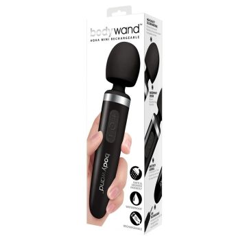 Aqua Mini Oplaadbare Bodywand - Zwart
