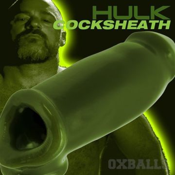 Penissleeve Hulk Gargantic Oxballs - Groen