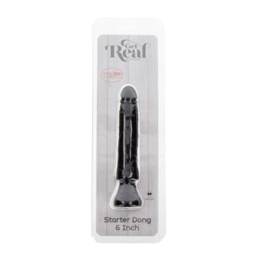 Realistische Dildo Starter Dong - Zwart