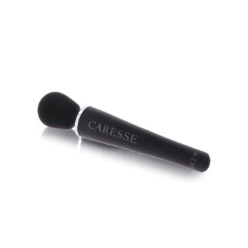 Compact Wand Vibrator CARESSE - Zwart