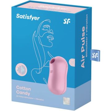 Satisfyer Cotton Candy Luchtdruk Vibrator - Lila