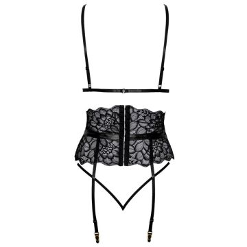 Kissable Kanten Lingerie Set - Zwart