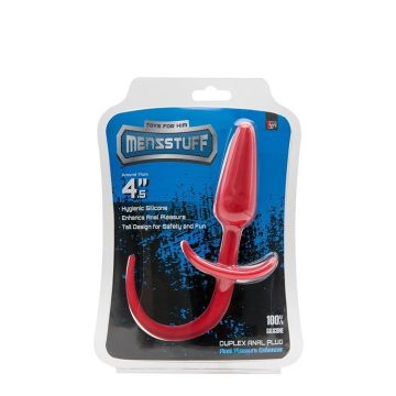 Anaalplug - Siliconen Rood