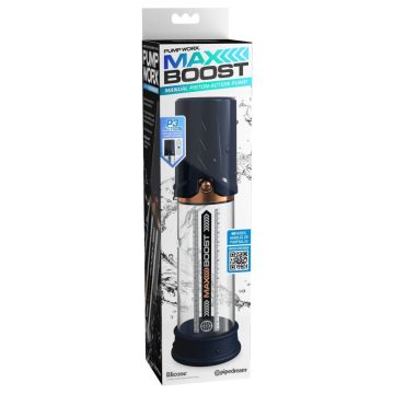 Penispomp Max Boost - Blauw