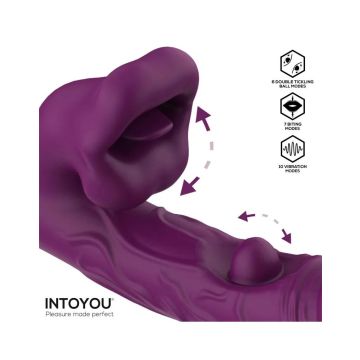Bella Triple Motor Vibrator - Paars