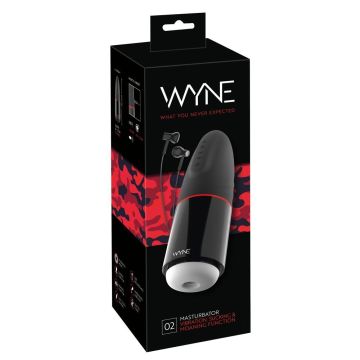 WYNE Masturbator 02 - Zwart