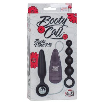 Anaal Plug Booty Call Vibro Kit - Zwart