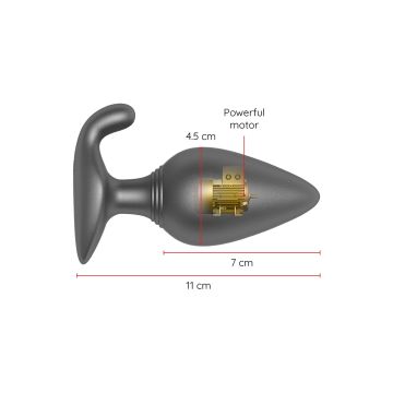 Vibrerende Buttplug + App Rio