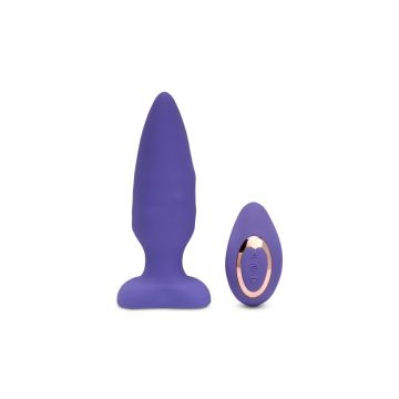 Vibrerende buttplug Andii Roller Motion - Paars