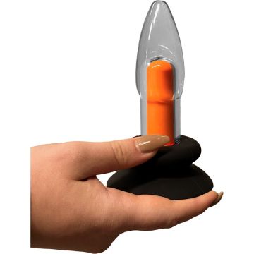 Vibrerende Glazen Buttplug X-Men 10 Speeds