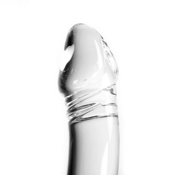 Kiotos Glazen Dildo Clear Double - 21.5 cm