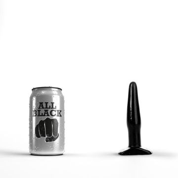 All Black Rick Butt Plug - 12 cm