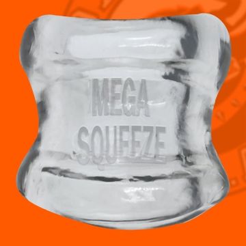 Oxballs Mega Squeeze Ergofit Ballstretcher - Clear