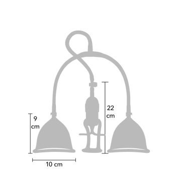 Vacuüm Borst Plezierpomp S/M