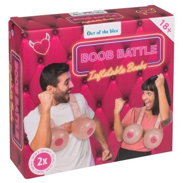 Opblaasbare Borsten Boob Battle
