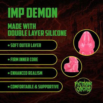 Monster Dildo Imp Demon - Rood
