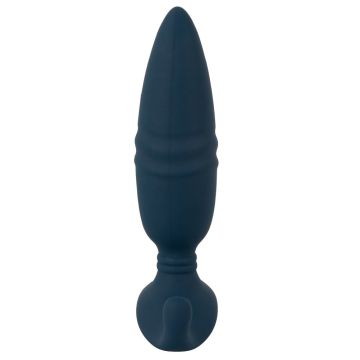 Anos Vibrerende Buttplug RC Thrusting met Afstandsbediening