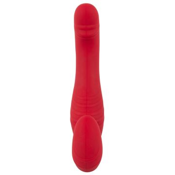 Voorbind Dubbele Vibrator - Rood