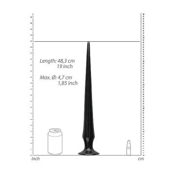 Anaal Dildo Ass Spike - 50 cm