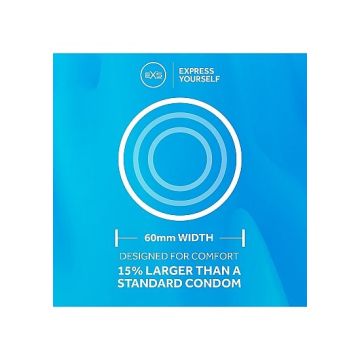 48 Condooms EXS Magnum Large Retail Pack