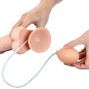 Ejaculerende Dildo met Ballen