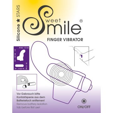 Paarse Vinger Vibrator - Sweet Smile
