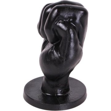 All Black Fist Plug Zwart - S