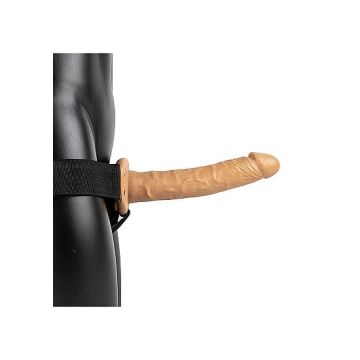 Strap On met Holle Dildo 25 cm - Licht Getint