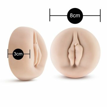 Vagina penispomp sleeve - huidskleur