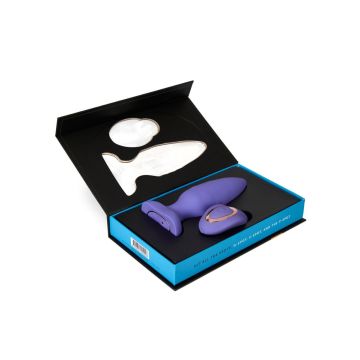 Vibrerende buttplug Andii Roller Motion - Paars