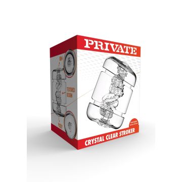 Masturbator Crystal Clear Vagina & Anus