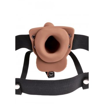 Holle Strap-On Dildo Oplaadbaar - 15 CM