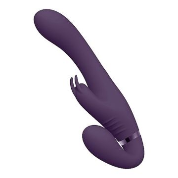Strapless strap-on Vibrator Suki - Paars