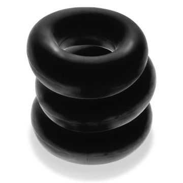 Oxballs Fat Willy 3-pack Cockringen - Zwart