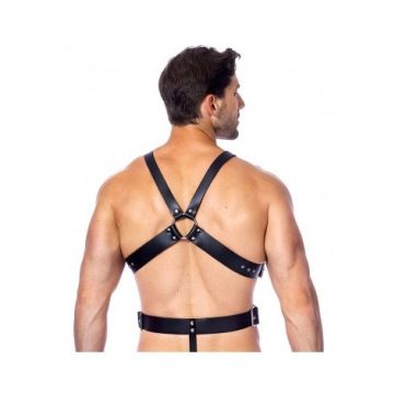 Rimba - Body Harnas met cockring 4 en 5 cm