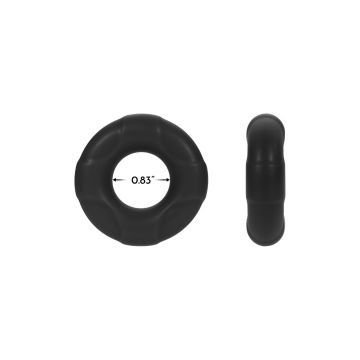 Cockring F-33 21mm Medium - Zwart