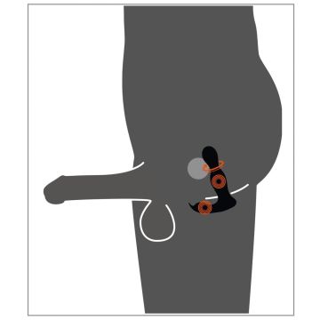 Rebel Vibrerende Buttplug Met 2 Functies
