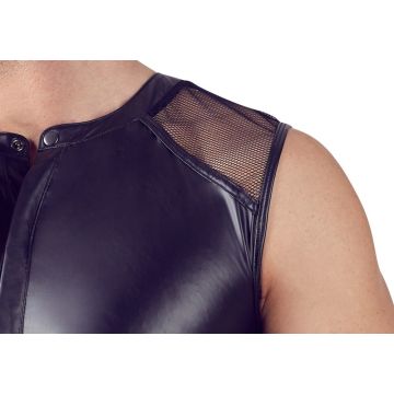 Gilet Shirt met Drukknopen