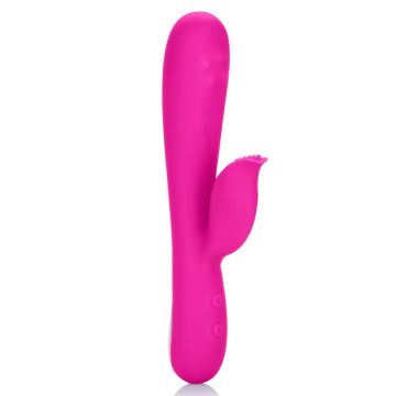 Embrace Swirl G-Spot Rabbit Vibrator - Roze