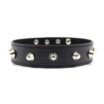 Verstelbare Halsband met Spikes