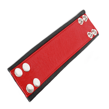 Polsband Rood / Zwart - M