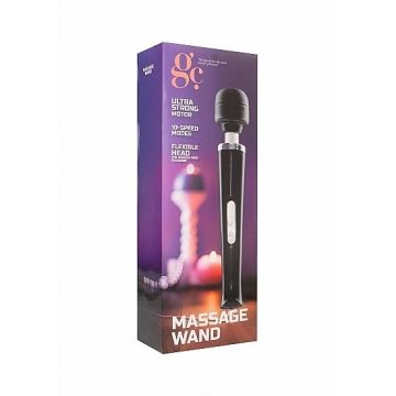 Massage Wand Vibrator Zwart