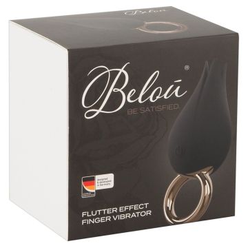 Vinger Vibrator Flutter - Zwart (OP=OP)