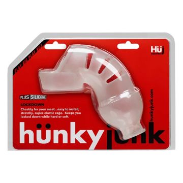 Hünkyjunk Lockdown Chastity Device - Transparant