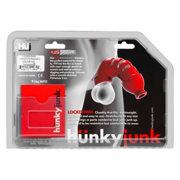 Hünkyjunk Lockdown Chastity Device - Transparant