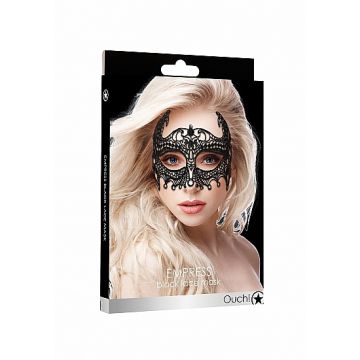 Kanten Masker Empress - Zwart